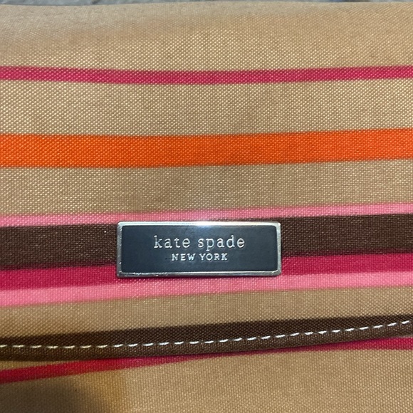 Kate Spade Small Canvas Striped Purse - Picture 2 of 12